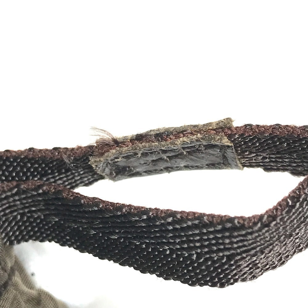 GUCCI 28691 GG ボトルホルダー ペットボトル入れ 巾着 ポーチ GGキャンバス/レザー ユニセックス ベージュ