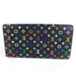 LOUIS VUITTON M93533 モノグラムマルチカラー ポルトフォイユ サラ ロングウォレット フラップ 長財布 モノグラムマルチカラーキャンバス ユニセックス ノワール ブラック