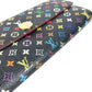 LOUIS VUITTON M93533 モノグラムマルチカラー ポルトフォイユ サラ ロングウォレット フラップ 長財布 モノグラムマルチカラーキャンバス ユニセックス ノワール ブラック