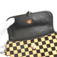 LOUIS VUITTON M92130 Damier Sauvage Gazelle Bag Slant Shoulder Pochette Flap Shoulder Bag Haircalf Unisex Brown