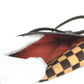 LOUIS VUITTON M92130 Damier Sauvage Gazelle Bag Slant Shoulder Pochette Flap Shoulder Bag Haircalf Unisex Brown