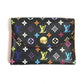 LOUIS VUITTON M66561 Monogram Multicolor Enveloppe Cartes de Visite Coin Purse Wallet Coin Case Pass Case Business Card Holder Card Case Monogram Multicolor Canvas Women's Black