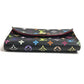 LOUIS VUITTON M66561 Monogram Multicolor Enveloppe Cartes de Visite Coin Purse Wallet Coin Case Pass Case Business Card Holder Card Case Monogram Multicolor Canvas Women's Black
