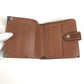 LOUIS VUITTON M91965 Suhali Compact Zip Compact Wallet, 2-fold Wallet, Suhali Leather, Women's, Brown