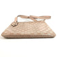 GUCCI 257246 GG Logo Crossbody Pochette Shoulder Bag Leather/Coated Canvas Unisex Pink