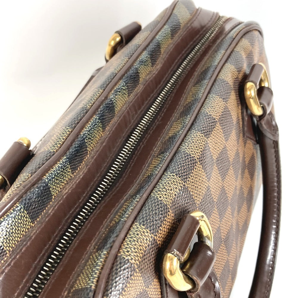 LOUIS VUITTON N60008 Damier Duomo Bag Mini Boston Bag Handbag Damier Canvas Women's Ebene Brown