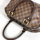 LOUIS VUITTON N60008 Damier Duomo Bag Mini Boston Bag Handbag Damier Canvas Women's Ebene Brown
