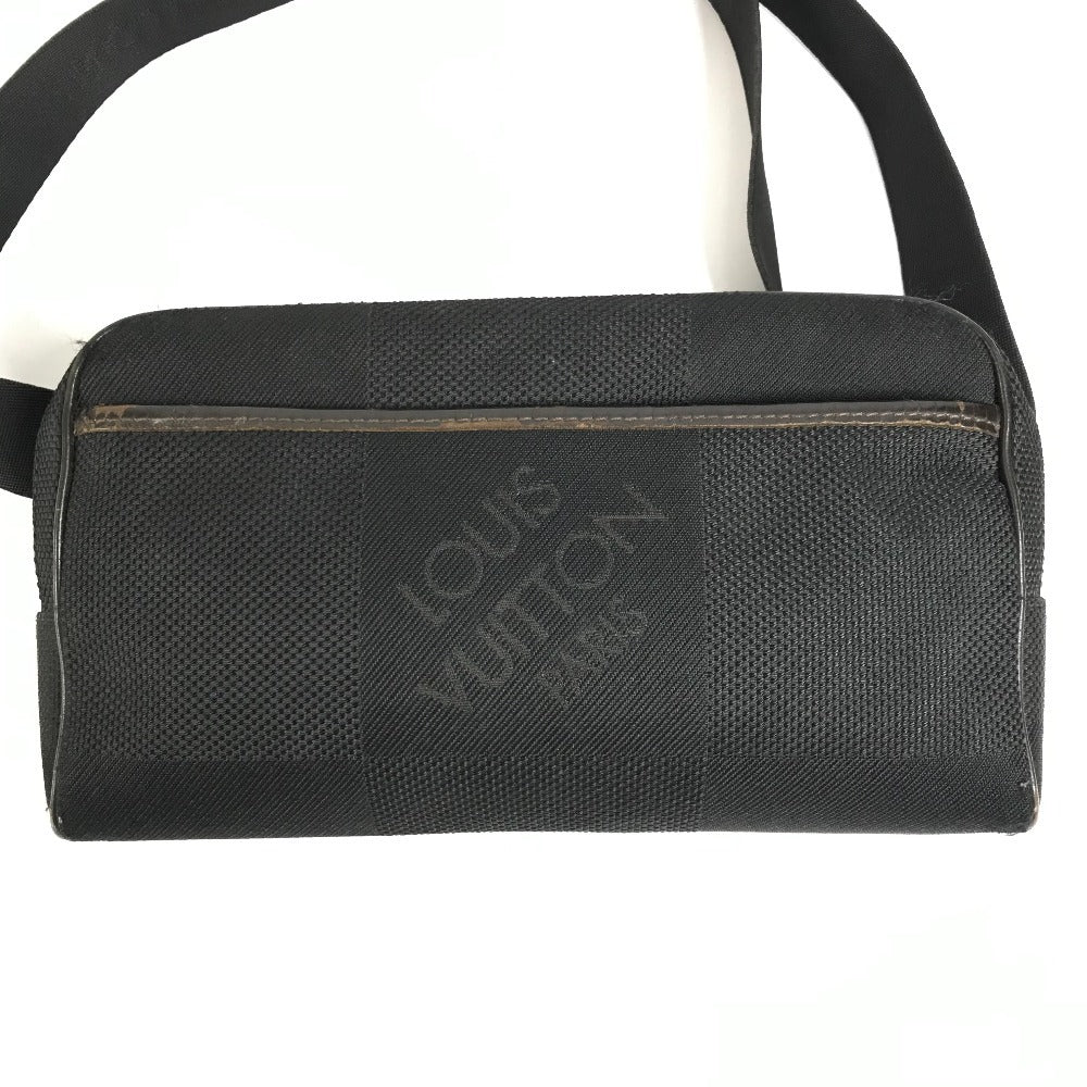 LOUIS VUITTON M93620 Damier Geant Acrobat Belt Bag, Crossbody Bag, Damier Geant Canvas, Unisex, Black