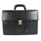 LOEWE Vintage Logo Business Bag Anagram Bag Document Bag Briefcase Handbag Leather Unisex Black