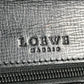 LOEWE Vintage Logo Business Bag Anagram Bag Document Bag Briefcase Handbag Leather Unisex Black