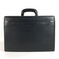 LOEWE Vintage Logo Business Bag Anagram Bag Document Bag Briefcase Handbag Leather Unisex Black