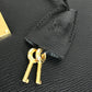 LOEWE Vintage Logo Business Bag Anagram Bag Document Bag Briefcase Handbag Leather Unisex Black