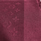 LOUIS VUITTON Fringed Monogram Shawl Large Stole Wool Unisex Purple