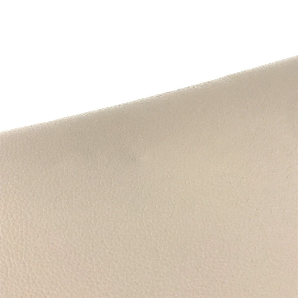 FENDI 7N0167 ロゴ PCケース パソコンケース セカンドバッグ カバン ポーチ クラッチバッグ レザー ユニセックス グレージュ系