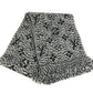 LOUIS VUITTON M70423 Fringe Echarpe Logomania Mix Scarf Accessory Muffler Wool Unisex Black