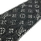 LOUIS VUITTON M70423 Fringe Echarpe Logomania Mix Scarf Accessory Muffler Wool Unisex Black