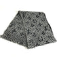 LOUIS VUITTON M70423 Fringe Echarpe Logomania Mix Scarf Accessory Muffler Wool Unisex Black