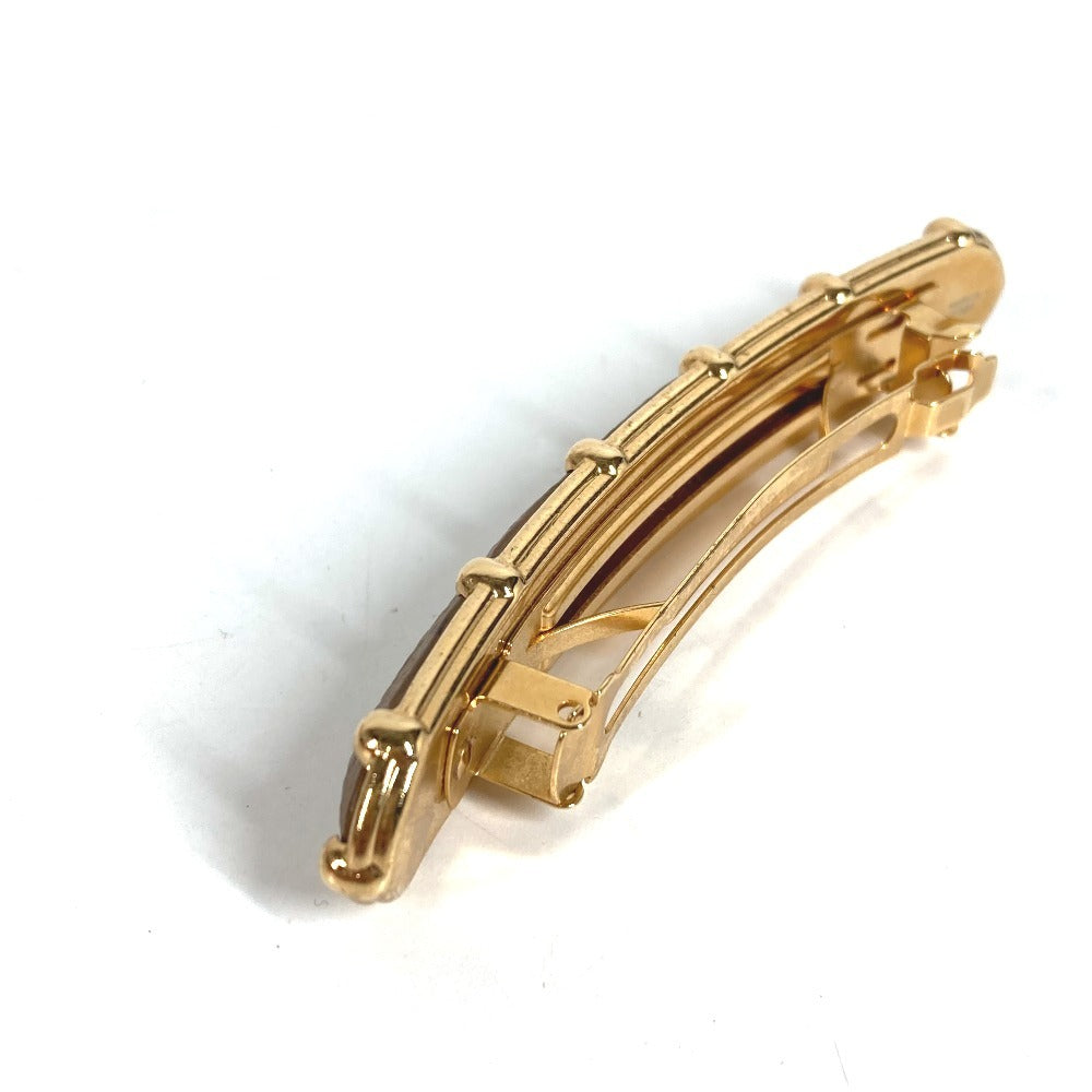 LOUIS VUITTON M69613 Monogram Reverse Barrette Monogram Sweet Dream Hair Accessory Hairpin Barrette Monogram Reverse Canvas Women's Brown