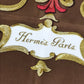 HERMES Cheval Turcトルコの馬 カレ90 カレ 90 スカーフ シルク ユニセックス ブラウン