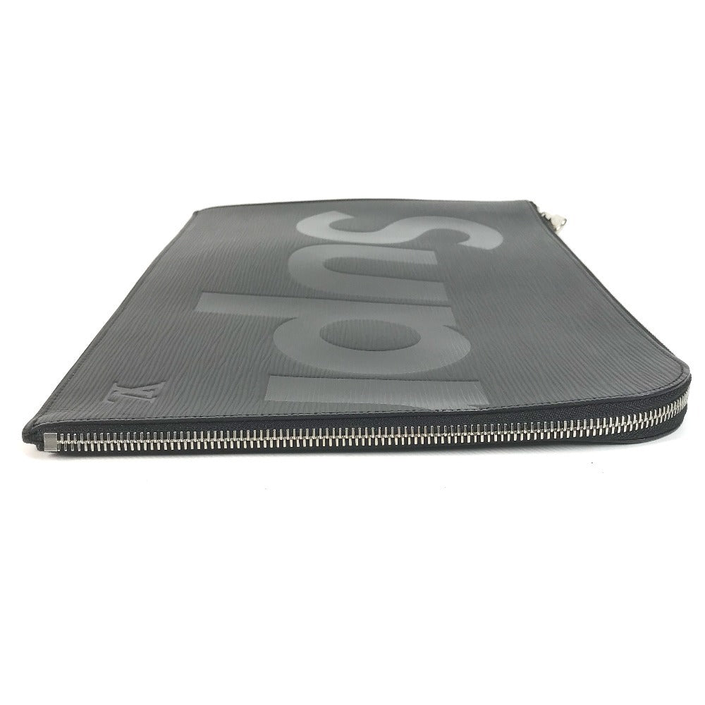 LOUIS VUITTON M67754 Epi Supreme Pochette Jour GM Black clutch bag pouch clutch bag Epi leather men's Noir Black