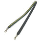 HERMES Bandouliere Tressage de Cuir Shoulder Strap Epsom Unisex Black