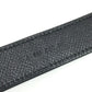HERMES Bandouliere Tressage de Cuir Shoulder Strap Epsom Unisex Black