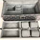 HERMES M44127 モノグラムエクリプス コフレ アクセソワール ジュエリーケース 時計ケース ウォッチケース アクセサリーケース トランク モノグラムエクリプスキャンバス ユニセックス ブラック