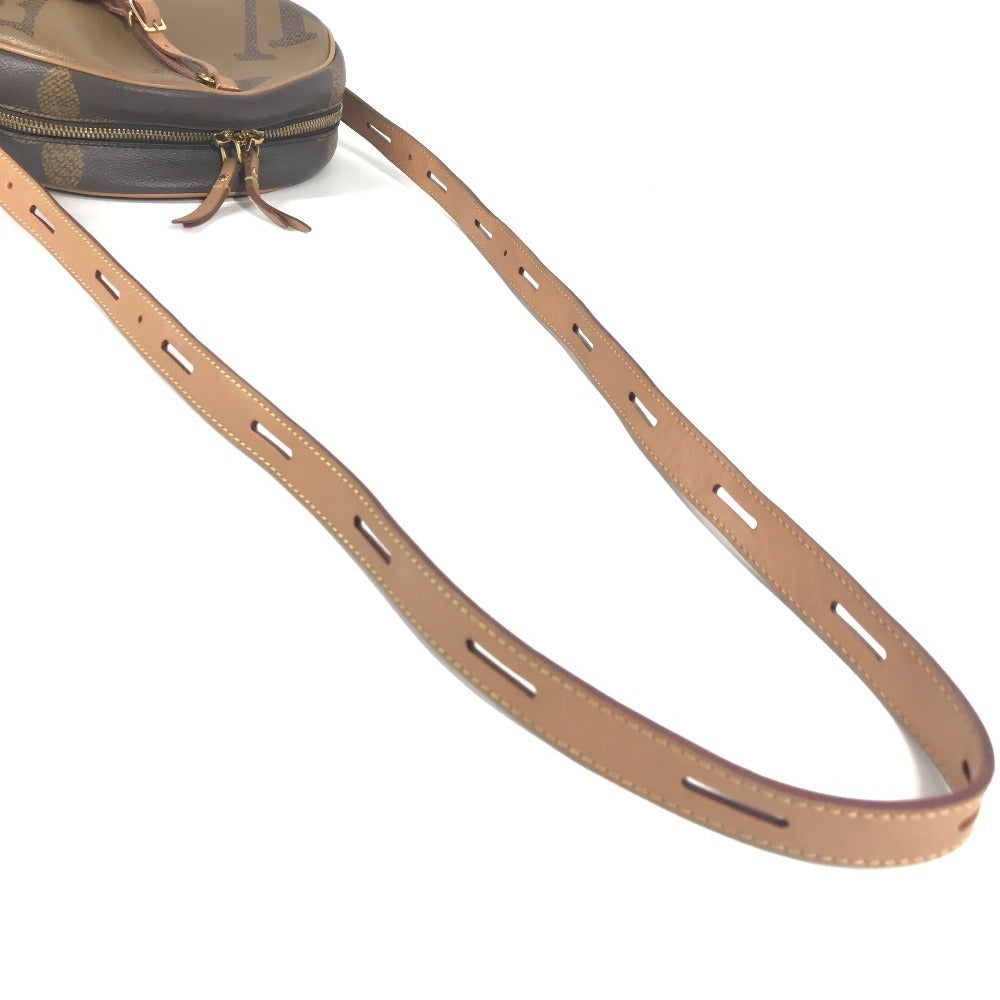 LOUIS VUITTON M44604 ジャイアントモノグラム ボワットシャポースープル ポシェット 丸型 ラウンド 斜め掛け カバン ショルダーバッグ モノグラムジャイアントキャンバス ユニセックス ブラウン