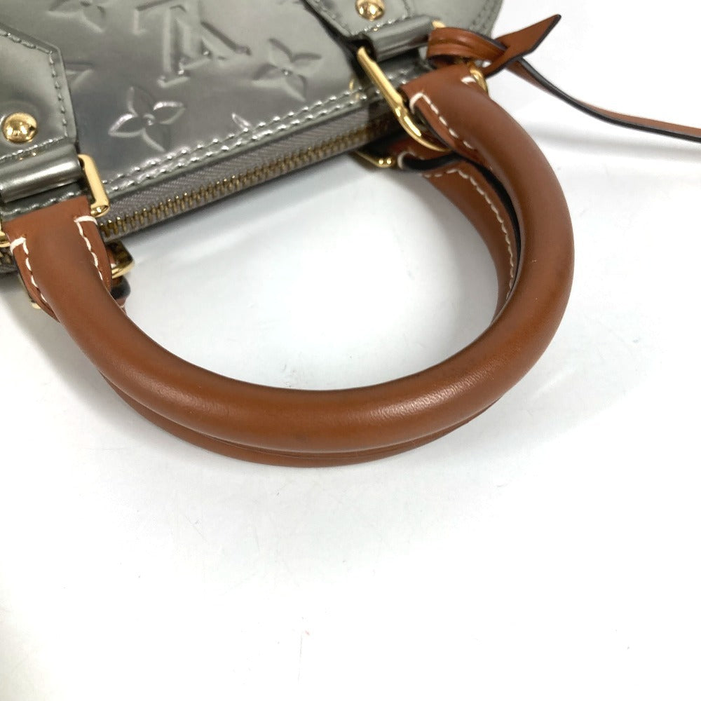 LOUIS VUITTON M90484 モノグラムヴェルニ アルマBB アルマ BB 2WAYバッグ ショルダーバッグ トートバッグ ハンドバッグ モノグラムヴェルニキャンバス レディース アルジャン シルバー