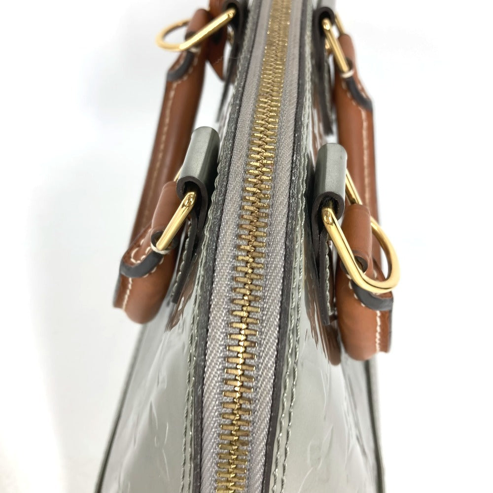 LOUIS VUITTON M90484 モノグラムヴェルニ アルマBB アルマ BB 2WAYバッグ ショルダーバッグ トートバッグ ハンドバッグ モノグラムヴェルニキャンバス レディース アルジャン シルバー