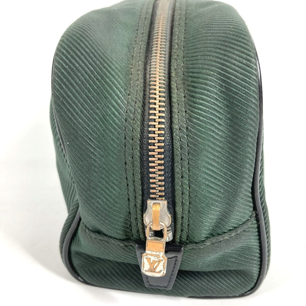 LOUIS VUITTON M30754 Taiga Parana Clutch Bag, Pouch, Second Bag, Leather/Nylon, Unisex, Épicea, Khaki