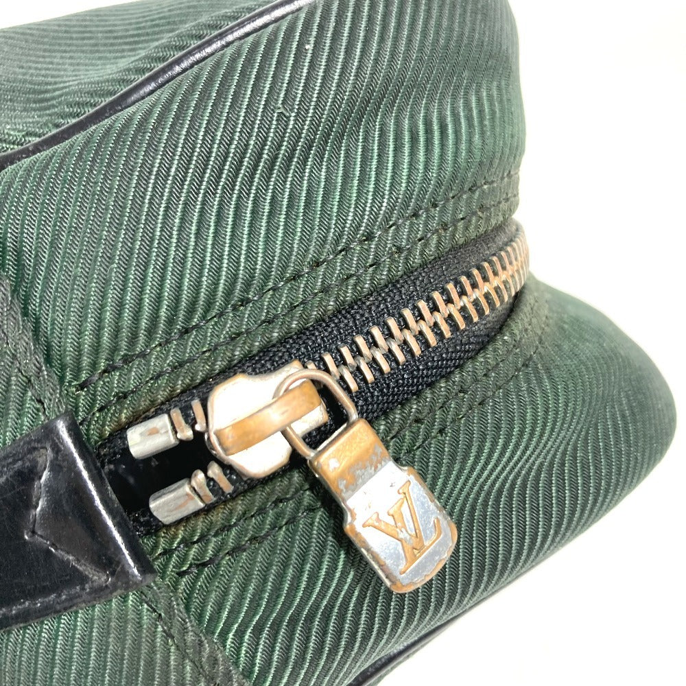 LOUIS VUITTON M30754 Taiga Parana Clutch Bag, Pouch, Second Bag, Leather/Nylon, Unisex, Épicea, Khaki