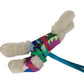 HERMES Buddy Charm Aloha Dog Charm Buddy Bag Charm Silk Unisex Multicolor