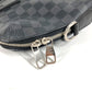 LOUIS VUITTON N48224 Damier Graphite Port Document Jour PDJ Bag Briefcase Handbag Document Bag Business Bag Damier Graphite Canvas Men's Black