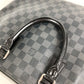 LOUIS VUITTON N48224 Damier Graphite Port Document Jour PDJ Bag Briefcase Handbag Document Bag Business Bag Damier Graphite Canvas Men's Black