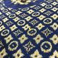 LOUIS VUITTON モノグラム ロゴ ニット 半袖 アパレル RW152A ワンピース シルク レディース ブルー