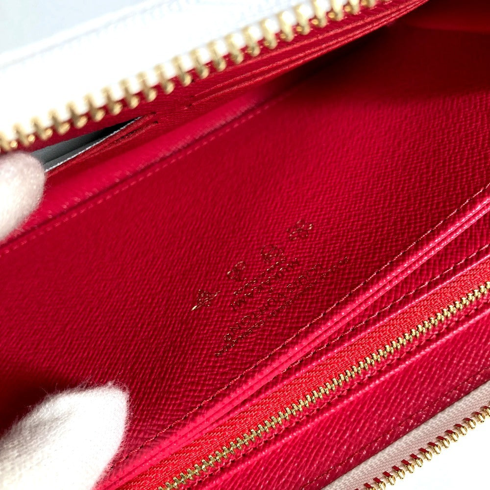 LOUIS VUITTON M14240 Takashi Murakami Collaboration Monogram LV x TM Zippy Wallet Cherry Long Wallet Monogram Canvas Women's White