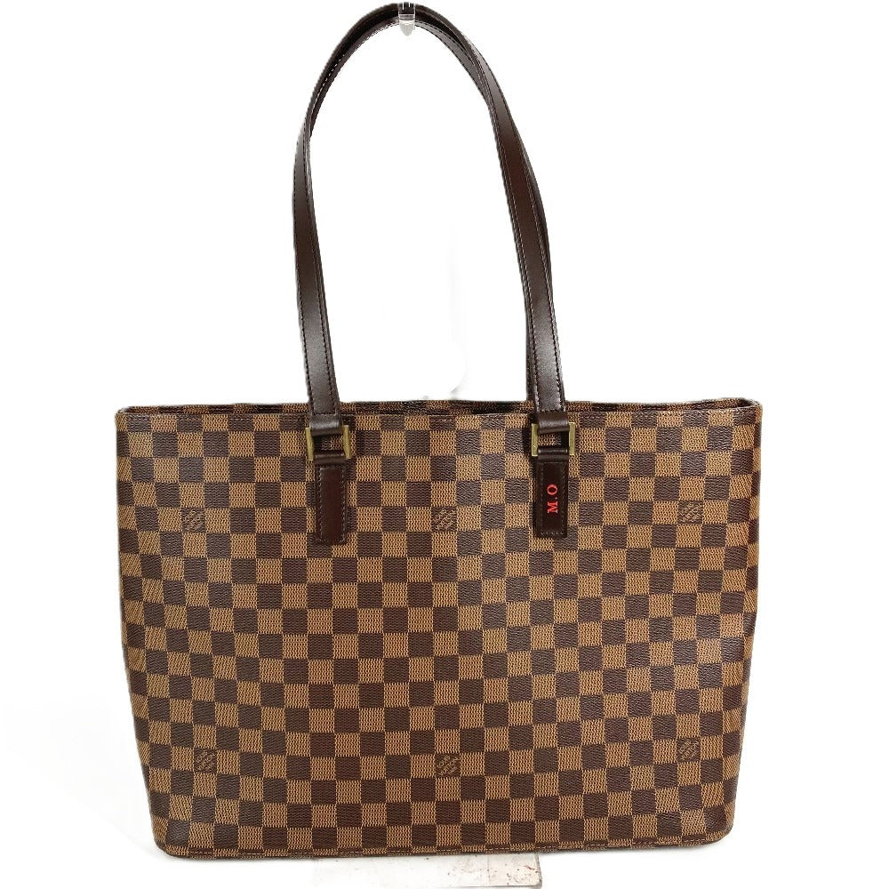 LOUIS VUITTON N51156 Damier Luco Tote Bag Shoulder Bag Damier Canvas Unisex Ebene Brown