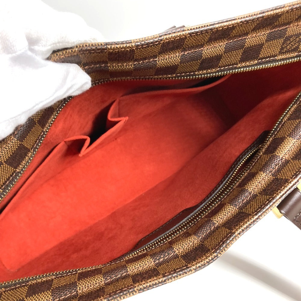 LOUIS VUITTON N51156 Damier Luco Tote Bag Shoulder Bag Damier Canvas Unisex Ebene Brown