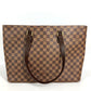 LOUIS VUITTON N51156 Damier Luco Tote Bag Shoulder Bag Damier Canvas Unisex Ebene Brown