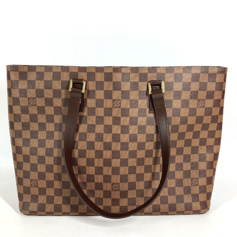 LOUIS VUITTON N51156 Damier Luco Tote Bag Shoulder Bag Damier Canvas Unisex Ebene Brown