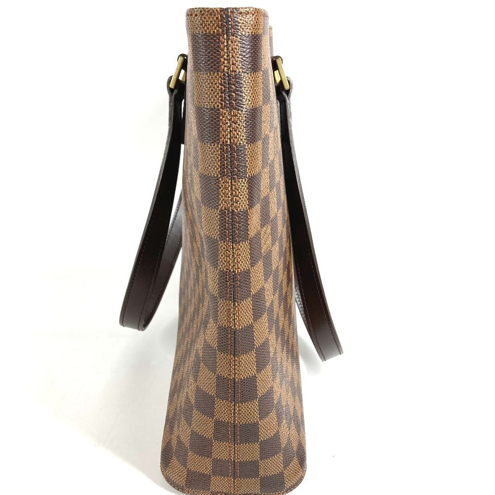 LOUIS VUITTON N51156 Damier Luco Tote Bag Shoulder Bag Damier Canvas Unisex Ebene Brown