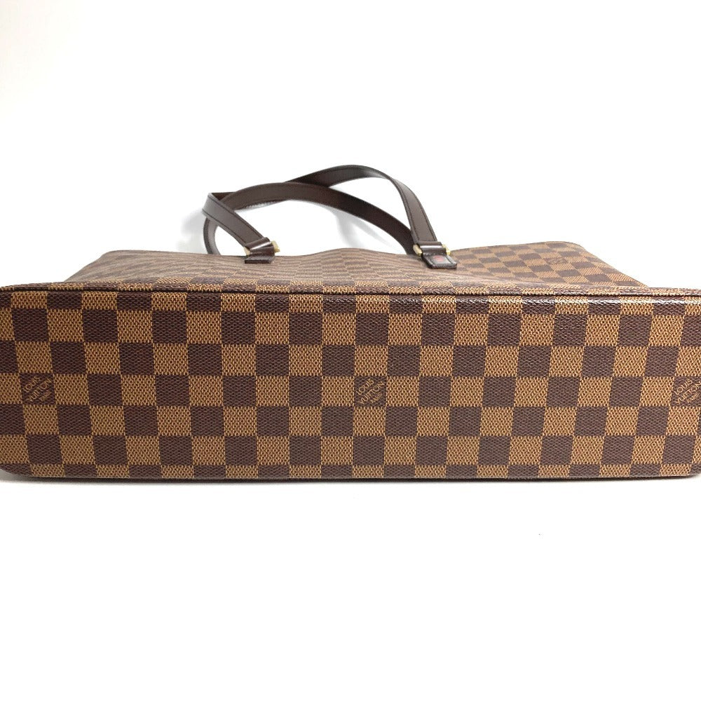 LOUIS VUITTON N51156 Damier Luco Tote Bag Shoulder Bag Damier Canvas Unisex Ebene Brown