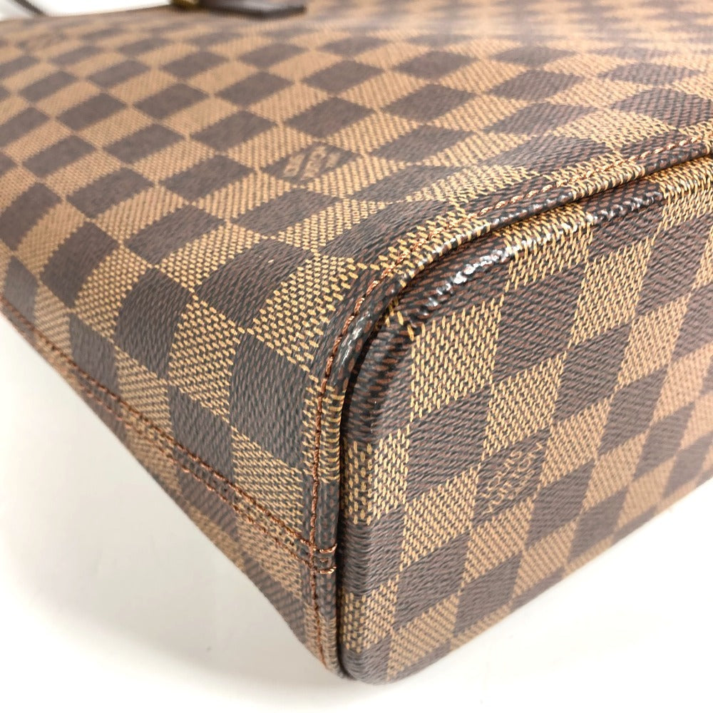 LOUIS VUITTON N51156 Damier Luco Tote Bag Shoulder Bag Damier Canvas Unisex Ebene Brown