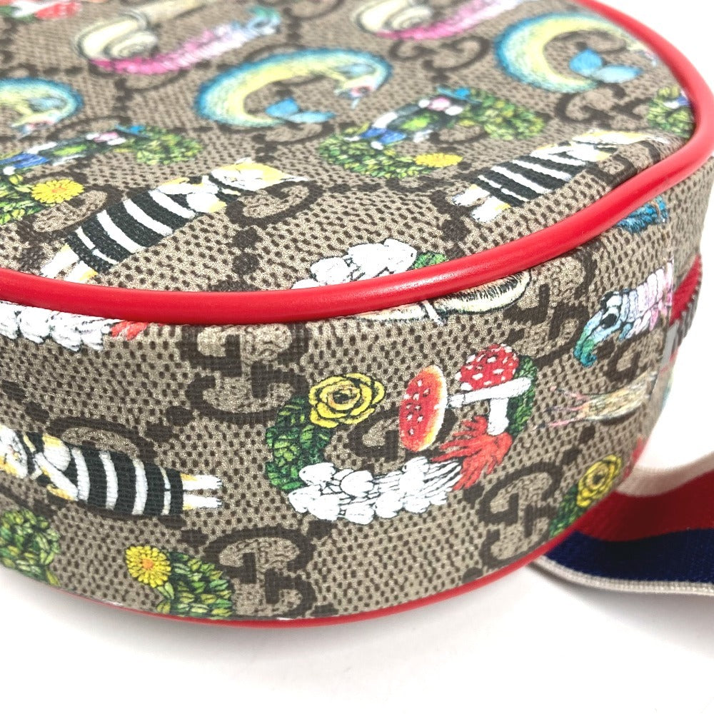 GUCCI 502330 チルドレンズ GGスプリーム ロゴ ヒグチユウコ コラボ ベルトバッグ ウエストポーチ カバン ボディバッグ ウエストバッグ GGスプリームキャンバス ユニセックス ベージュ