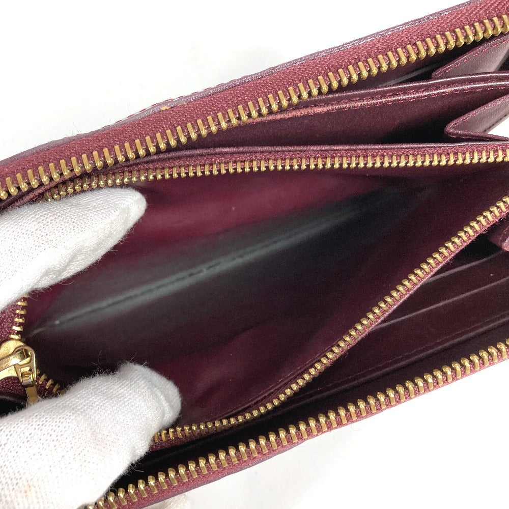 LOUIS VUITTON M93522 Monogram Vernis Zippy Wallet Long Wallet Round Zipper Amarante Purple Monogram Vernis Canvas Unisex