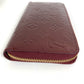 LOUIS VUITTON M93575 Monogram Vernis Zippy Wallet Long Wallet Round Fastener Monogram Vernis Canvas Unisex Violet Purple