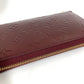LOUIS VUITTON M93575 Monogram Vernis Zippy Wallet Long Wallet Round Fastener Monogram Vernis Canvas Unisex Violet Purple