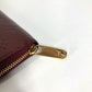 LOUIS VUITTON M93575 Monogram Vernis Zippy Wallet Long Wallet Round Fastener Monogram Vernis Canvas Unisex Violet Purple