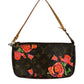 LOUIS VUITTON M48615 Monogram Rose Pochette Accessoires Handbag Shoulder Bag Pouch Monogram Canvas Women's Brown